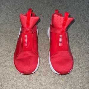Kylie Jenner PUMA Fierce shoes - red and white. Women’s size 5.5